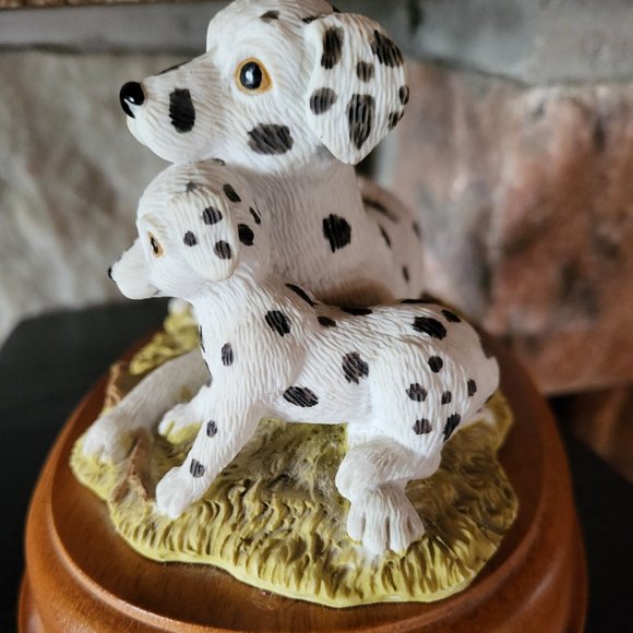 VINTAGE DALMATION MUSICAL  NATURE'S FRIEND'S - Picture 4 of 7